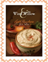 WIND &amp; WILLOW 1 Pak Fiesta Ranchero Dip Mix~For Chips, Veggies, Crackers, Topper - £6.23 GBP