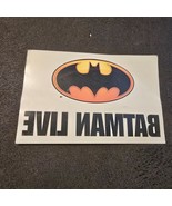 2012 Batman Live World Arena Tour Temporary Tatto Limited Show Edition P... - $24.70