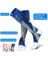 Socks Compression Stockings Nurse Sports Cycling Socks for Diabetics Run... - €8,09 EUR+