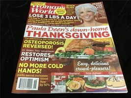 Woman&#39;s World Magazine Nov 13, 2023 Paula Deen&#39;s Down Home Thanksgiving - £7.42 GBP