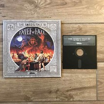 Apple II E, C, GS The Bard&#39;s Tale III Thief Of Fate 5 1/4 Disk - Not Complete - £19.91 GBP