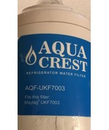 One (1) ~ AQUA CREST ~ AQF-UKF7003 ~ Refrigerator Water Filter ~ Sealed - $19.37