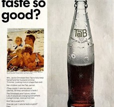 Coca Cola Tab 1 Calorie Beverage 1965 Advertisement Soda Pop Classic DWII1 - £29.89 GBP