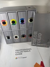 Sherwin Williams ColorSnap Portable Color Folio Paint Swatch Sample cube storage - £47.96 GBP