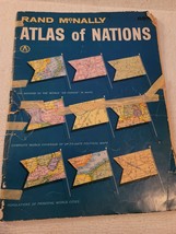 Rand McNally Atlas of Nations 1964 SC Vintage - £9.76 GBP