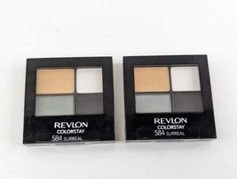 Revlon Colorstay 16 Hour Eye Shadow Quad, Surreal ( 2 Pack ) - £12.35 GBP