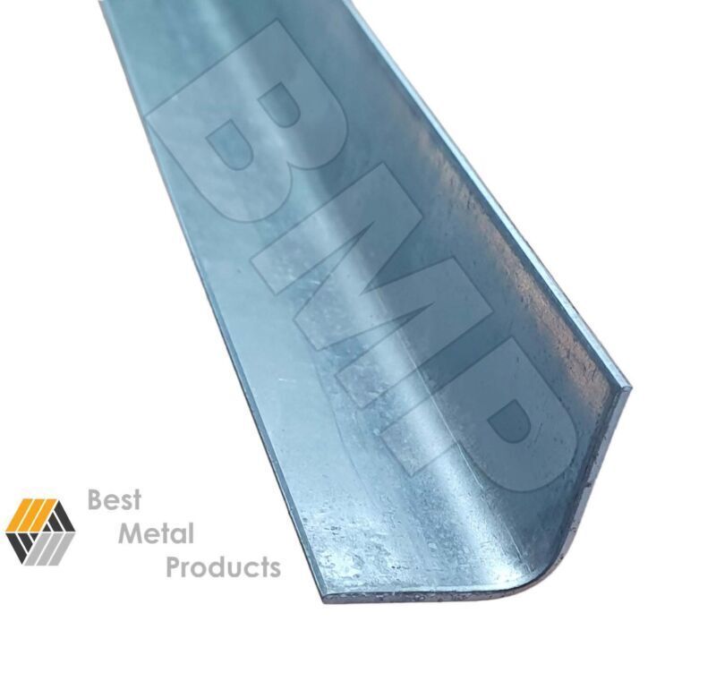 (5) 3/4 in.  x 3/4 in.  x 48 in.  Zinc Plated L Steel Angle 1300206-5 - $65.84