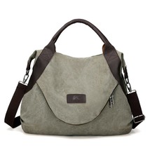 XINGMING Brand Large Pocket Casual Tote Women&#39;s Handbag Shoulder Handbags Canvas - £36.98 GBP
