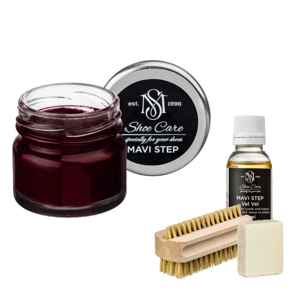 MAVI STEP Aurora Suede and Nubuck Shoe Care Kit - 126 Dark Purple - $34.99