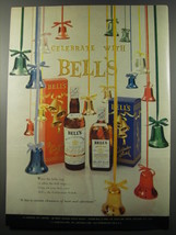 1955 Bell's Scotch Ad - Celebrate with Bell's - $18.49