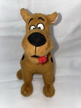 Ty Beanie Babies Hanna-Barbera Scooby-Doo Plush 7&quot; Great Dane Brown Dog Toy 2013 - £6.98 GBP