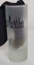 Vintage New York Hotel &amp; Casino Skyline 4&quot; Tall Shot Glass Bar Shooter S... - £7.84 GBP