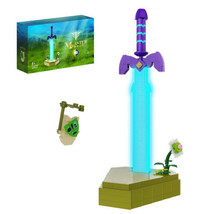The Glowing Master Sword Model Building Kit from Games Collection Gift Kids Toys - £26.79 GBP