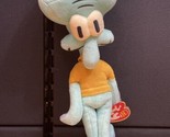 Ty Beanie Babies Spongebob Squidward Tentacles Plush Nickelodeon KG JD - £39.56 GBP