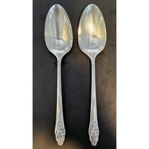 2 Tablespoons Community Oneida Evening Star Silverplate Vintage 1950&#39;s - $10.04