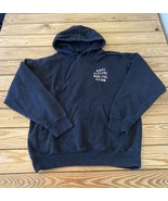 Anti Social Social  club Men’s Hooded Sweatshirt Size M Black Ce - $59.30