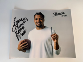Chicago Bears 8x10 Rome Odunze Full Signature Bear Down photo - $98.99