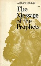 The message of the prophets Rad, Gerhard von - $6.14