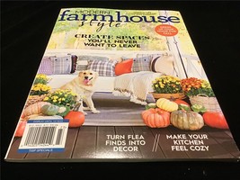 Modern Farmhouse Style Magazine Fall 2022 Create Space You&#39;ll Never Want to Leav - £8.82 GBP