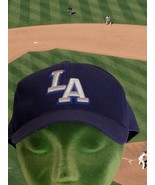 LA Dodgers Daeko Fitted Hat Size 7 3/8 Baseball Cap Los Angeles Acrylic ... - $224.64 MXN