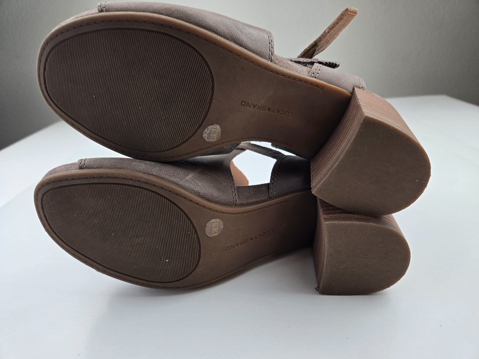 Lucky Brand Women's Juliane Heeled Sandal Brown Size 8.5 M Item image 6