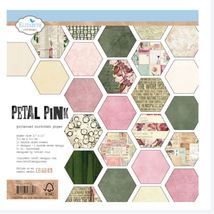 Petal Pink 12X12 Double Sided. Card Stock  Elizabeth Craft. 