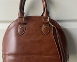 Sattachera Hand bag Brown  Faux Leather Full Zip With Crossbody Strap - $16.74