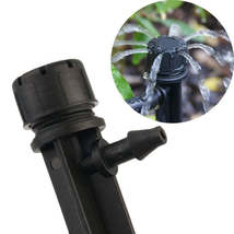 10Pcs 8 Hole Spiked Dripper Adjustable Sprinkler Drip Irrigation Staked Emitters - £1.56 GBP+