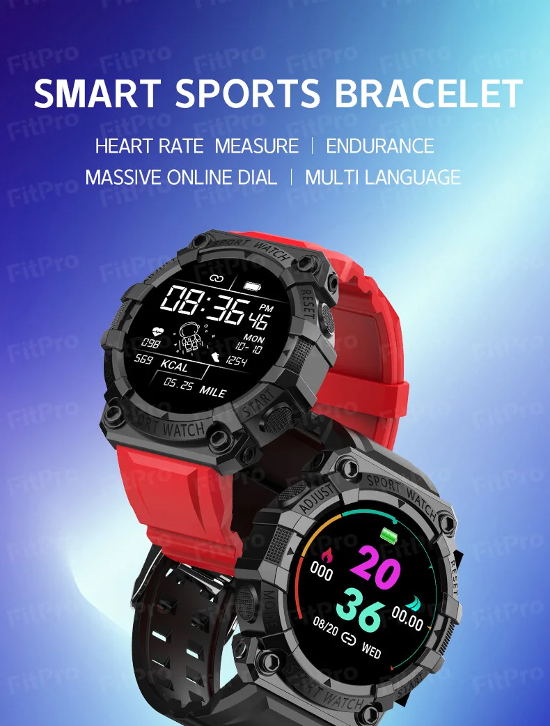 House Home FD68S New Smart Watches Men Women Bluetooth Smartwatch Touch Smart Br - £20.29 GBP