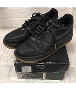 Nike Air Force 1 Low Premium Black Bone crocodile print gum sole 318775-... - $1,880.15 MXN