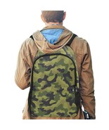 Camouflage Camo School Backpack with Side Mesh Pockets - £35.85 GBP