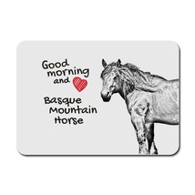 Basque Mountain Horse, A mouse pad with the image of a horse. Collection! - $9.99
