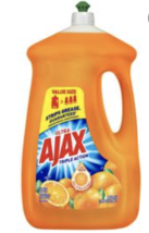 Ajax Ultra Triple Action Liquid Dish Soap, Orange, 90 Fl. Oz. - $11.79