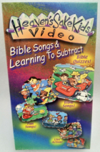 VHS Heaven’s Sake Kids Bible Songs and Learning To Subtract (VHS, 2000) NEW - £15.68 GBP