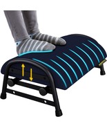 Foot Stool Underdesk Footrest With 3 Adjustable Heights, Under Desk Foot... - $65.33 CAD