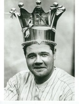Babe Ruth 8X10 Photo New York Yankees Ny Baseball Picture With Crown Wide Border - £3.87 GBP