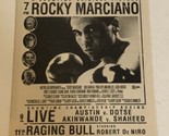 Rocky Marciano Tv Guide Print Ad Jon Favreau Penelope Ann Miller TPA12 - $5.93