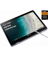SAMSUNG Chromebook Plus V2 360 12.2&quot; FHD+ 2-in-1 Touchscreen w/Dual Webc... - £309.54 GBP