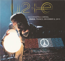 U2 – Accorhotels Arena, Paris, France, December 6, 2015 - 2xCD - $69.99
