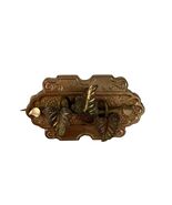 Vintage Ivy Leaf Brooch Pendant Gold Tone Botanical Jewelry Convertible ... - $19.80
