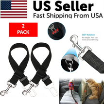 2 Pack Cat DOG PET Safety Seatbelt Car Vehicle Seat Belt Adjustable Harn... - $11.99