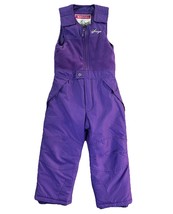 SNOZU Purple Ski Overalls Bibs Winter Snow Pants Girls 5T Outdoors Snowsuit - $22.32
