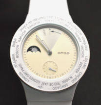 Travel Watch Atop World Time Quick Set (2 White and 1 Gray available now) - $94.95