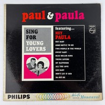 Paul &amp; Paula – Sing For Young Lovers Vinyl LP Record Album MONO PHM 200-078 - £9.49 GBP