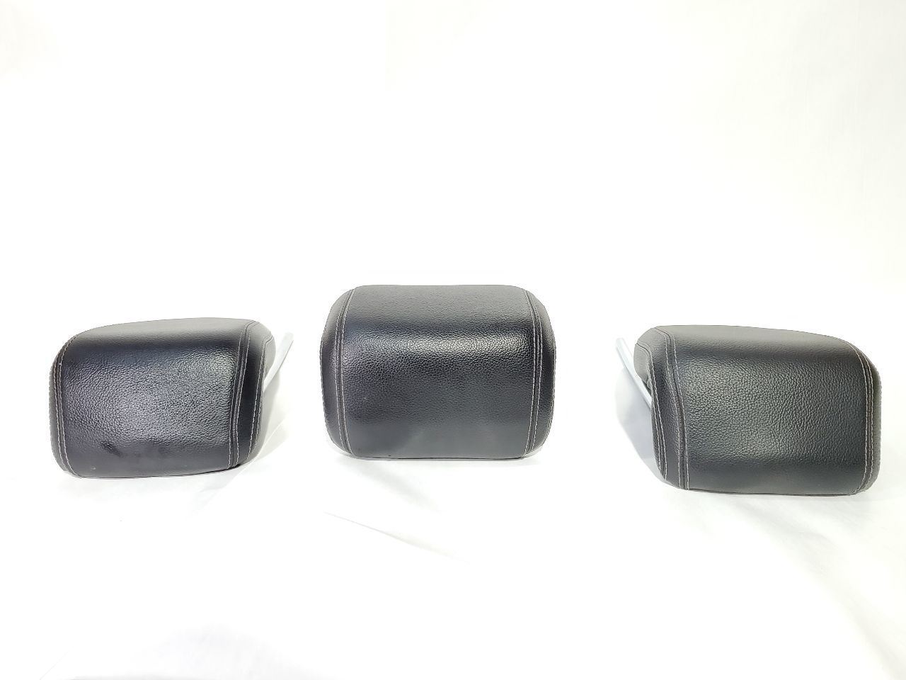 2013 Mercedes GL450 OEM Set Black Rear Left Right And Center Headrest  Item image 7