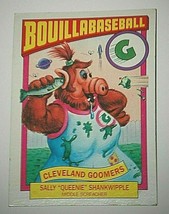 1987 Topps Alf Series Bouillabaseball Trading Card 2B Cleveland Goomers Sally - £6.22 GBP