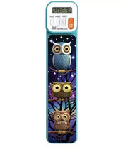 Mark-My-Time 3D Owl Digital Bookmark with Reading Timer - NEW, Free Shipping - £8.14 GBP