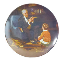 1982 Norman Rockwell The Tycoon Knowles China Plate T9721 Official 8.5” ... - £22.00 GBP