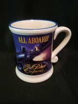 3D Polar Express  All Aboard Raised Embossed Believe Coffee Hot Chocolat... - £11.78 GBP