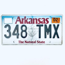 2019 United States Arkansas Natural State Passenger License Plate 348 TMX - £13.27 GBP